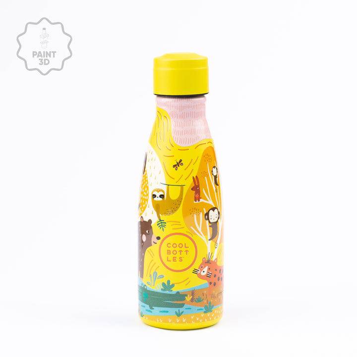 Botella Acero Jungle Park 260ml · Cool Bottles - Bizcocho de Yogur