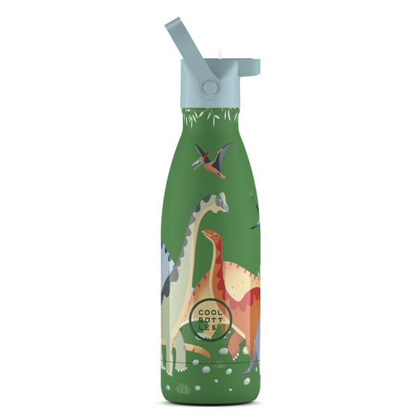Botella Acero Jurassic Era 350ml · Cool Bottles - Bizcocho de Yogur
