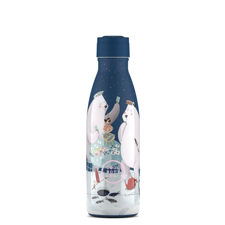 Botella Acero Polar Bears 350ml · Cool Bottles - Bizcocho de Yogur