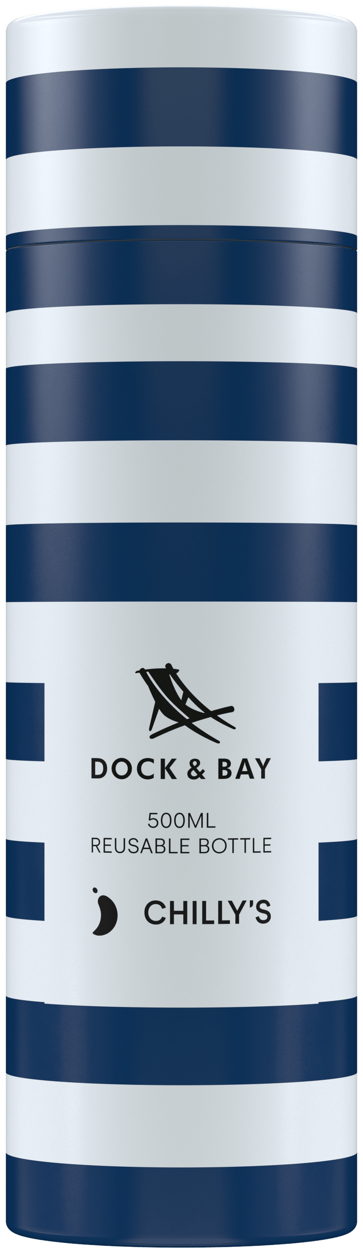 Botella Chilly's Dock & Bay 500 ml - Bizcocho de Yogur