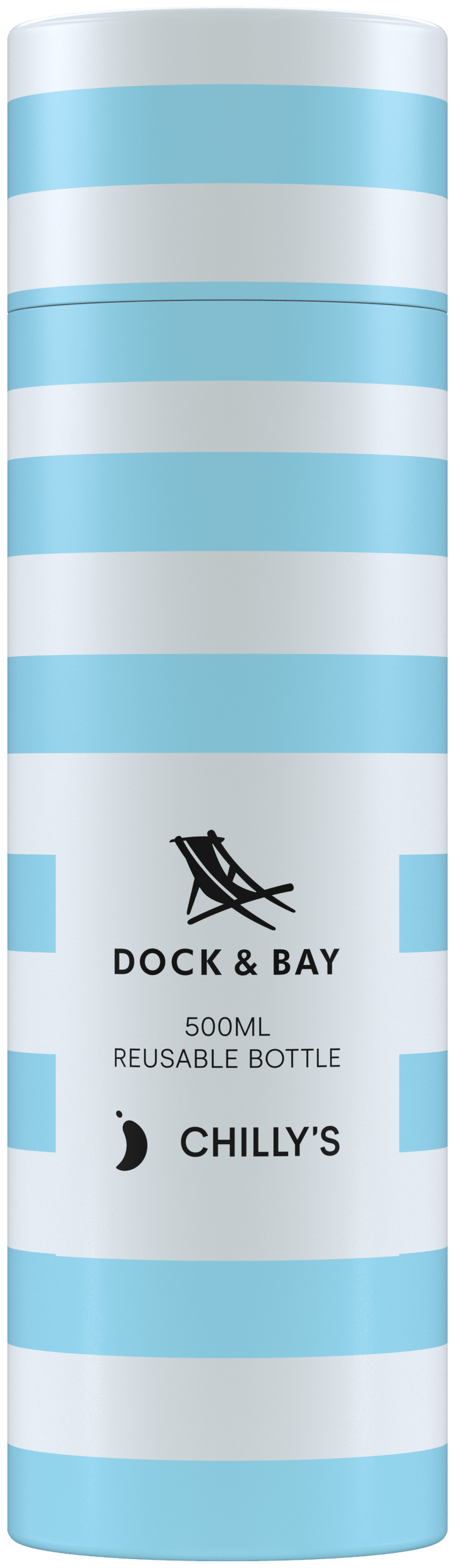 Botella Chilly´s Acero Inoxidable Dock&Bay 500ml