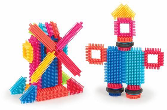 Bristle blocks Caja de 36 pzas. · B. Toys - Bizcocho de Yogur