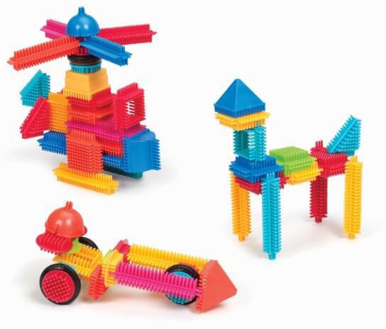 Bristle blocks Caja de 56 pzas. · B. Toys - Bizcocho de Yogur