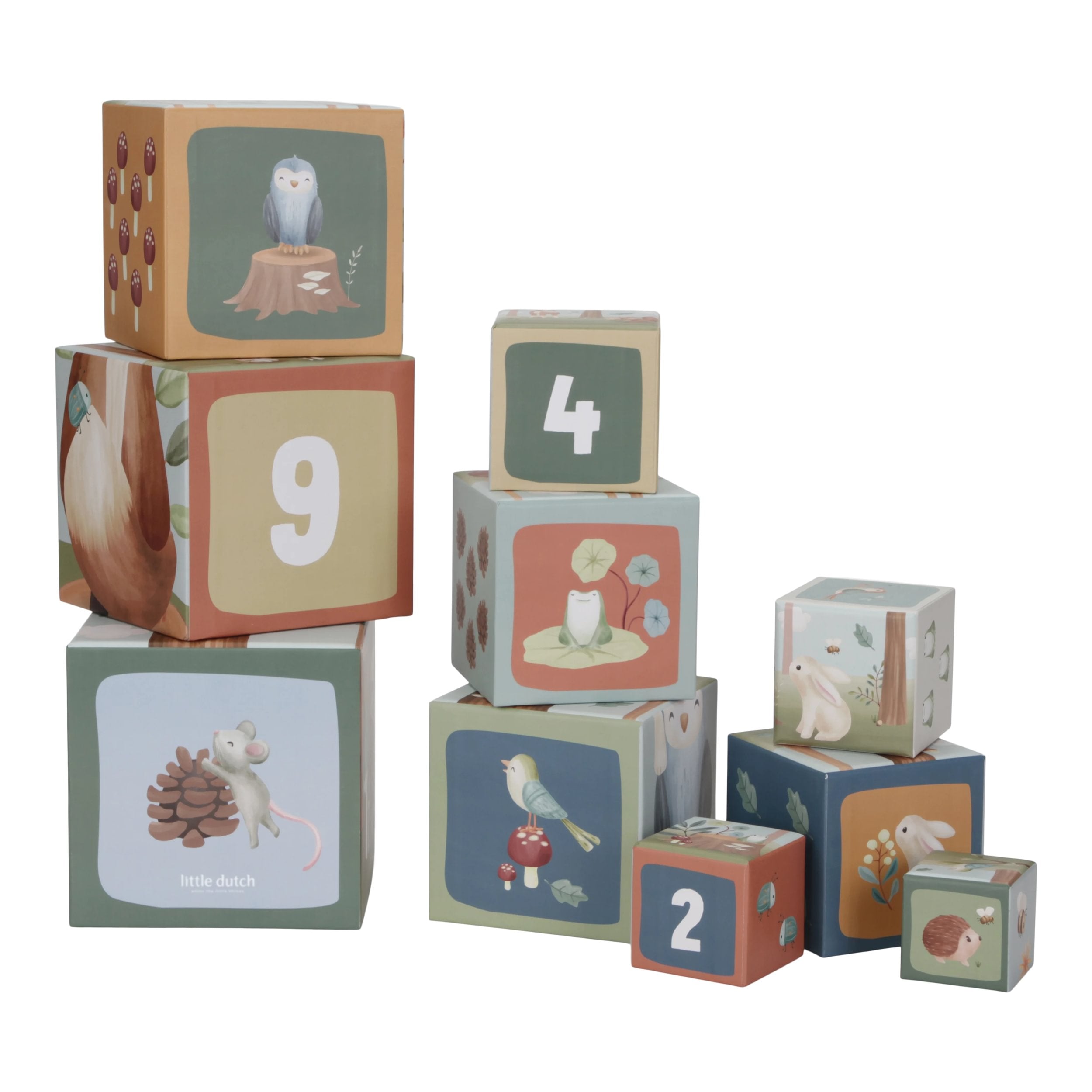 Bloques apilables Forest Friends · Little Dutch