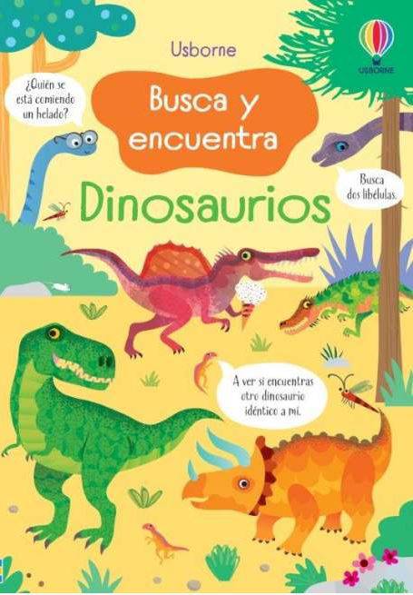 Busca y Encuentra... Dinosaurios - Bizcocho de Yogur