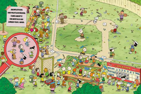 Busca y Encuentra... Snoopy y sus amigos - Bizcocho de Yogur