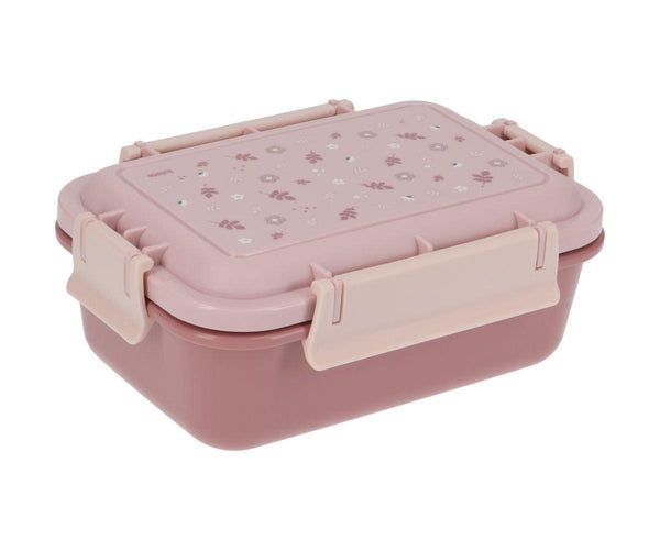 Caja Almuerzo Bento Leaves Pink - Bizcocho de Yogur