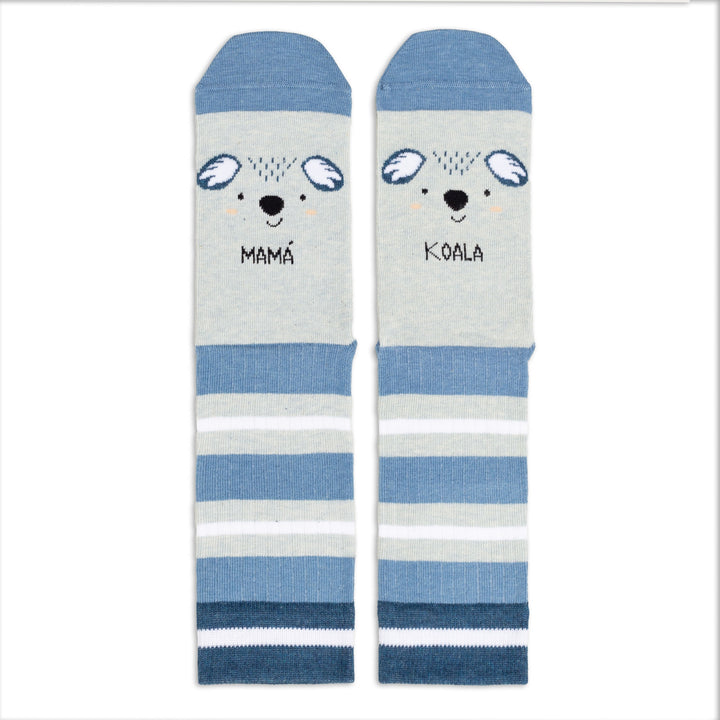 Calcetines "Mama Koala" - Bizcocho de Yogur