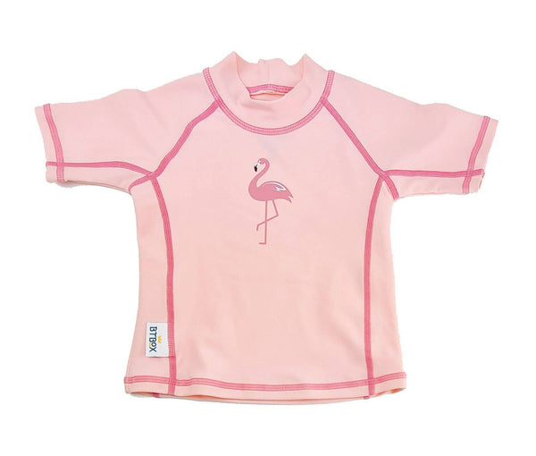 Camiseta Manga Corta · Flamingos - Bizcocho de Yogur
