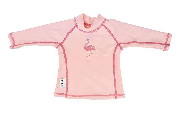 Camiseta Manga Larga · Flamingos - Bizcocho de Yogur
