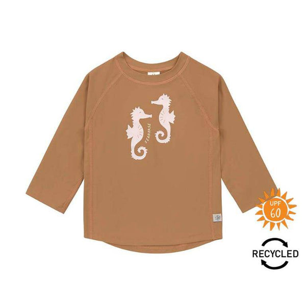 Camiseta Protección Solar Manga Larga LÄSSIG · Seahor Caramel - Bizcocho de Yogur