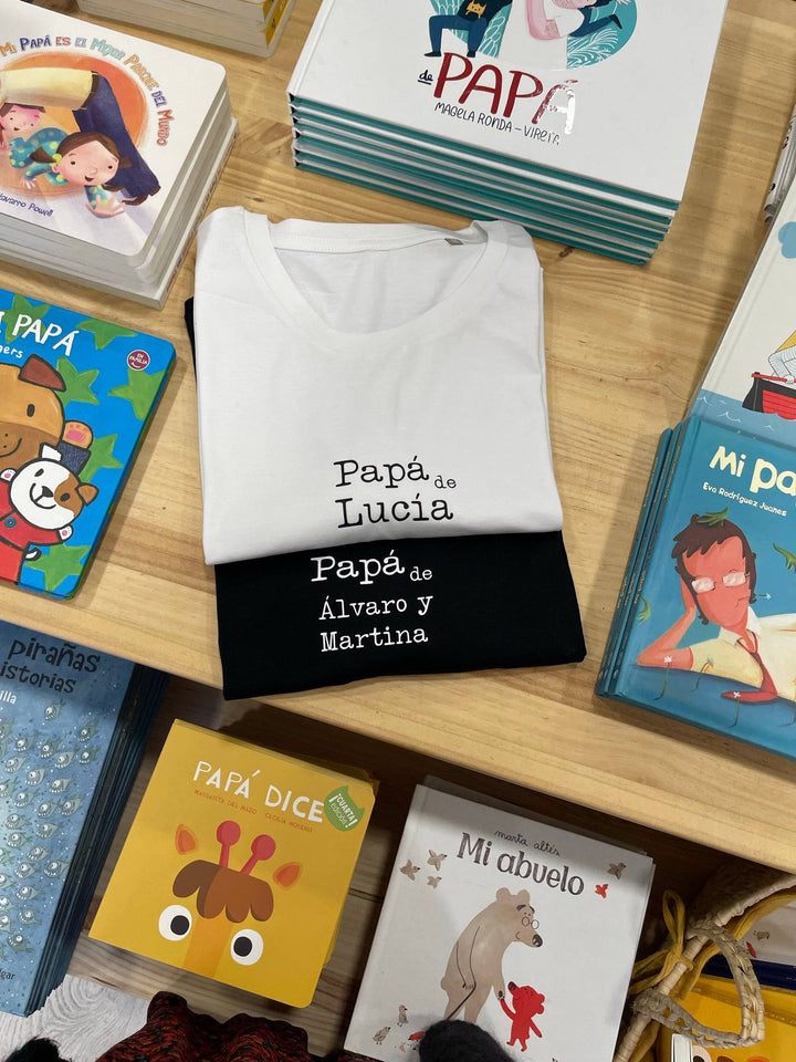 Camiseta Type Chico · Blanca - Bizcocho de Yogur