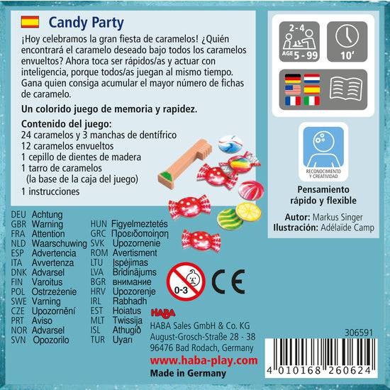 Candy Party · HABA - Bizcocho de Yogur