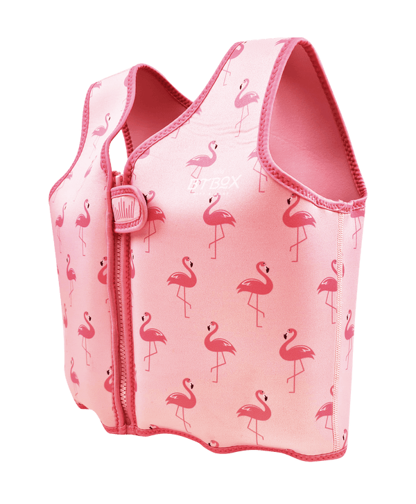Chaleco Flotador · Flamingos - Bizcocho de Yogur