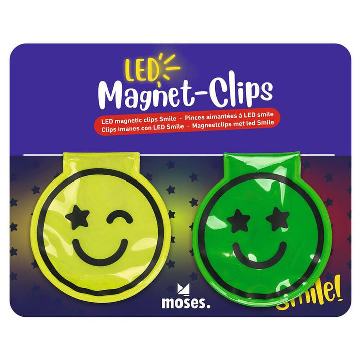 Clips Magnéticos SMILE con LED Moses - Bizcocho de Yogur