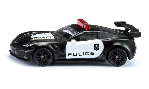 Coche Policía Chevrolet Corvette ZR1 · Siku - Bizcocho de Yogur