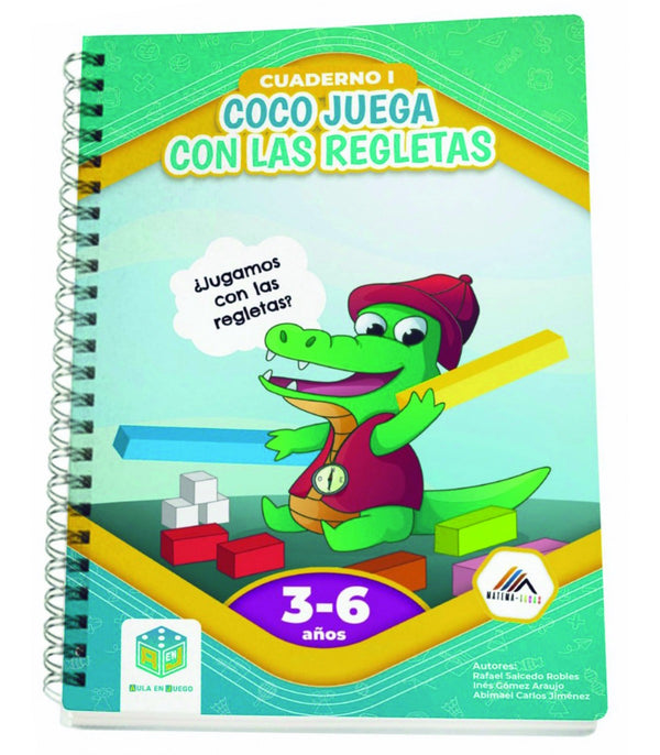 Cuaderno Coco Juega con las Regletas · Aula en Juego