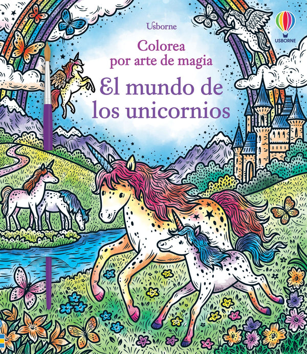 Colorea por arte de magia · El mundo de los Unicornios - Bizcocho de Yogur