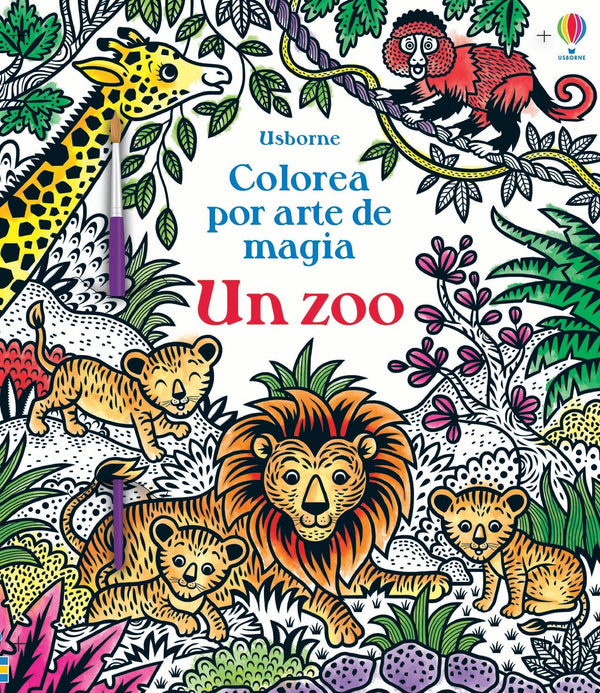 Colorea por arte de magia · Un Zoo - Bizcocho de Yogur