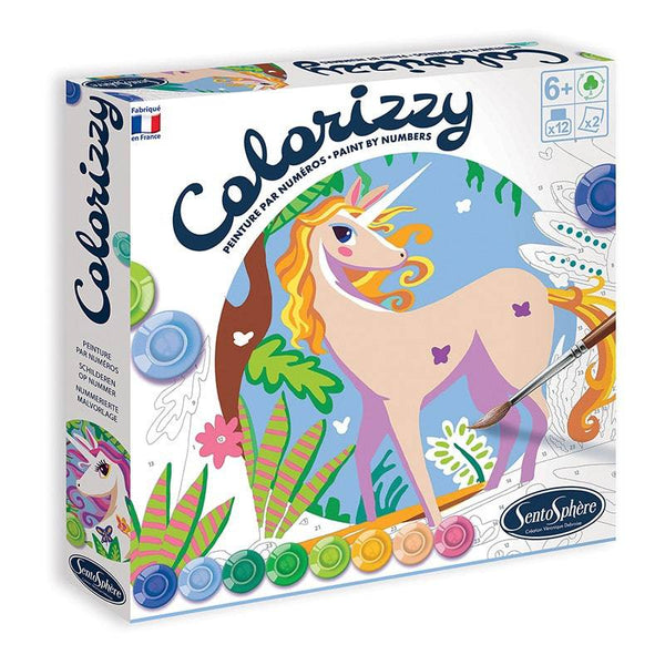 Colorizzy · Fondo Unicornios - Bizcocho de Yogur