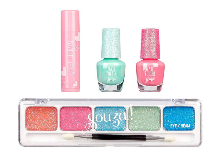 Conjunto maquillaje sirenita · Souza - Bizcocho de Yogur