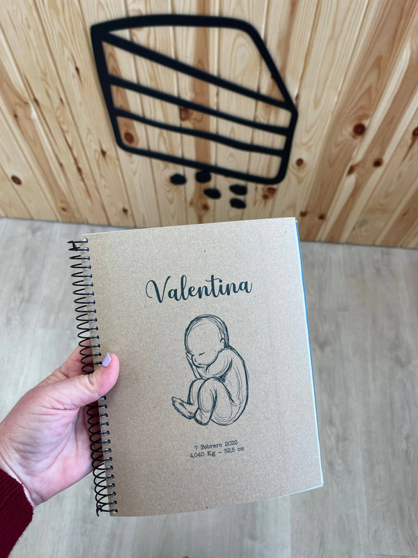Cuaderno Espiral Newborn - Bizcocho de Yogur