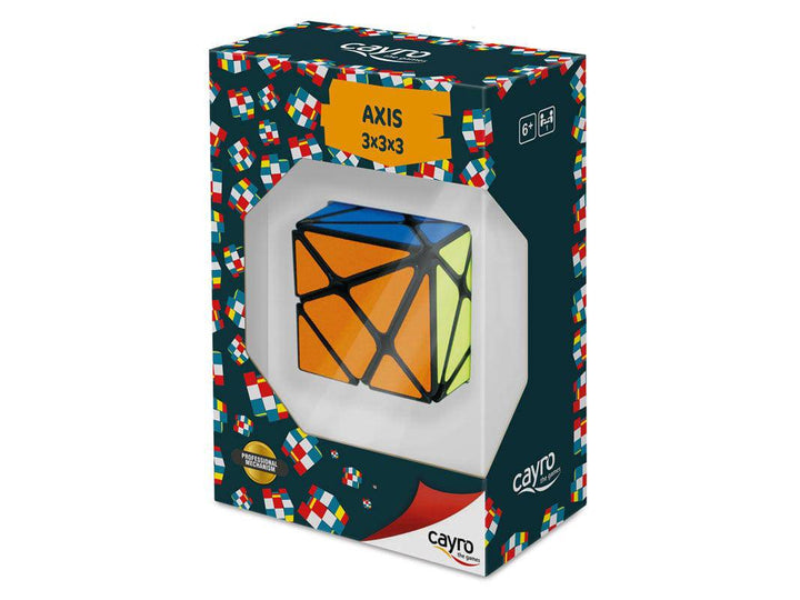 Cubo 3x3 Axis · Cayro Games - Bizcocho de Yogur