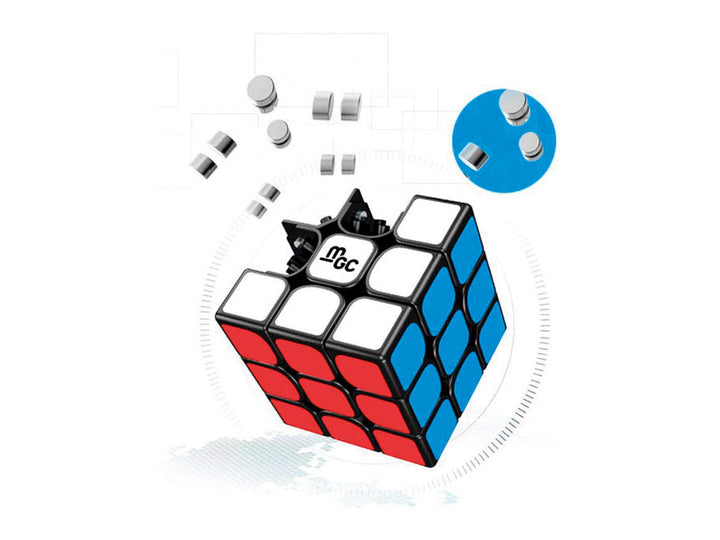 Cubo Profesional Speed magnético 3x3 · Cayro Games - Bizcocho de Yogur