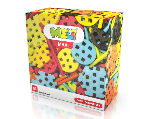 Bloques Meli Maxi · Constructor Set 60 piezas