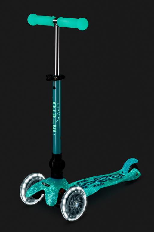 Patinete Mini Deluxe Plegable Orion LED · Azul