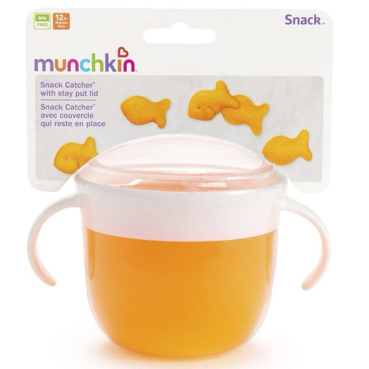 Dispensador de merienda Snack Naranja · Munchkin - Bizcocho de Yogur