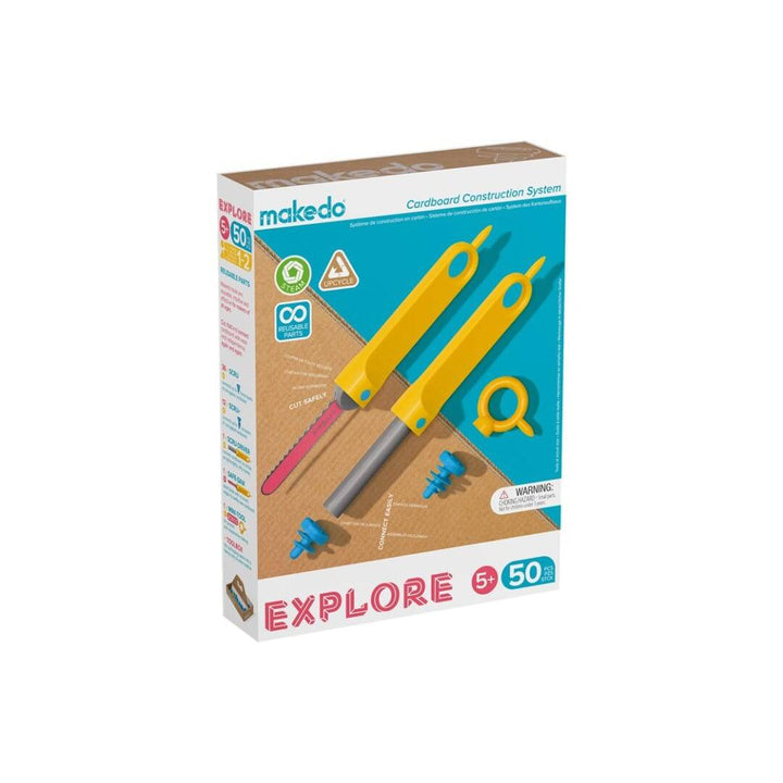 Explore Kit 50 piezas Makedo - Bizcocho de Yogur