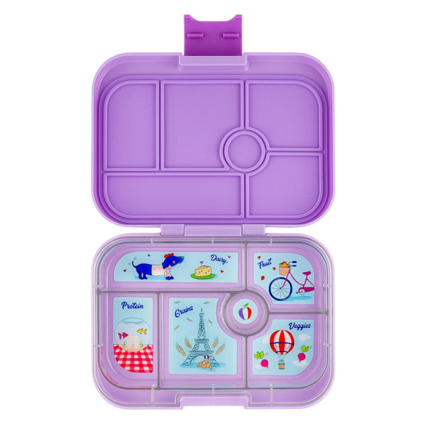 Yumbox Original 6 compartimentos Purple Paris