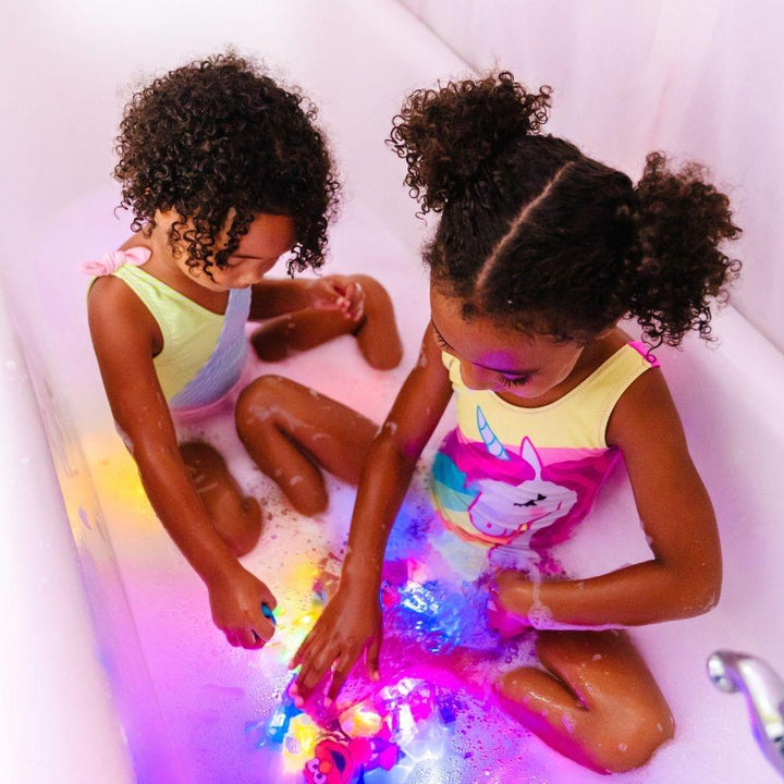 Glo Pals Cubos luz para el baño BLAIR Multicolor - Bizcocho de Yogur