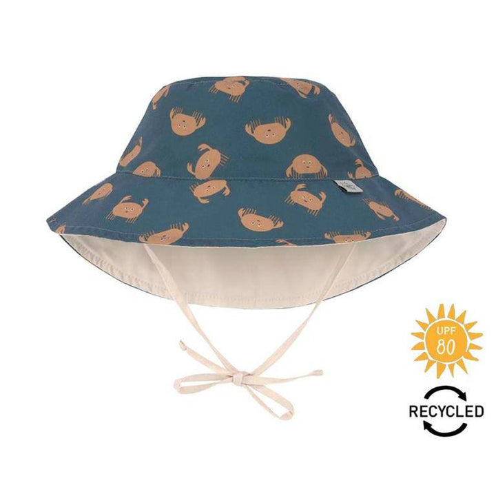 Gorrito de Baño Reversible LÄSSIG · Crabs Blue - Bizcocho de Yogur