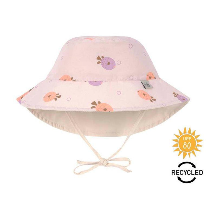 Gorrito de Baño Reversible LÄSSIG · Fish Light Pink - Bizcocho de Yogur