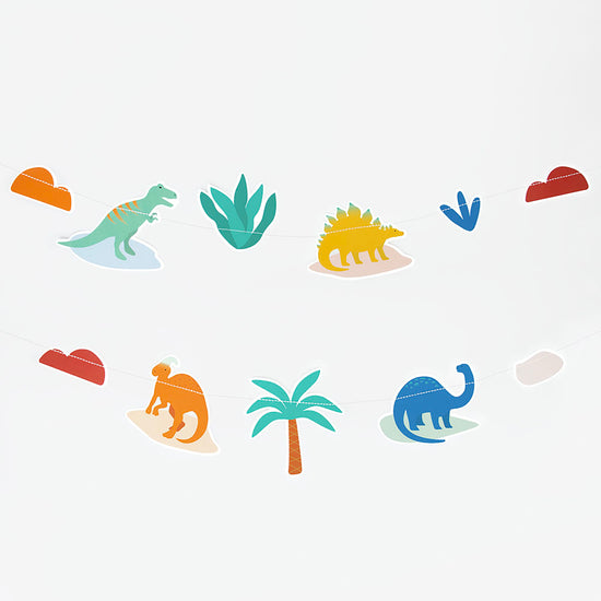 Guirnalda de papel Dinosaurios · My Little Day - Bizcocho de Yogur