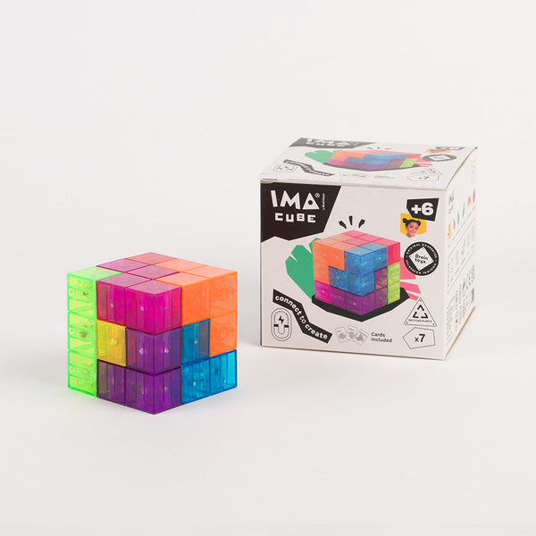 Imatrix Cube 7 piezas · Braintoys - Bizcocho de Yogur
