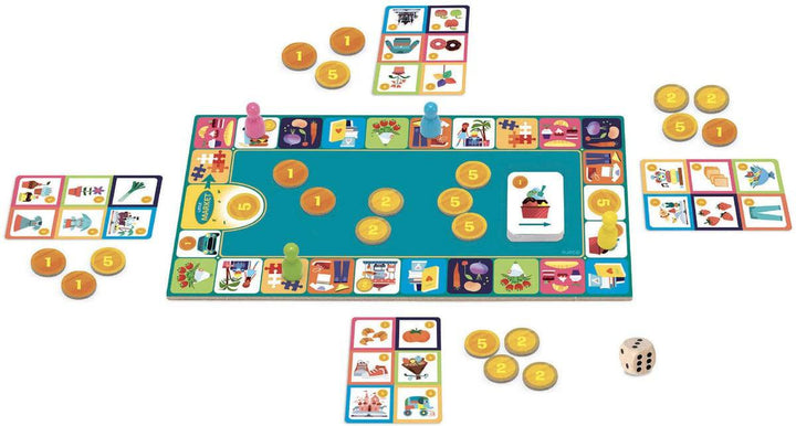 Juego Cool School Little Market · DJECO - Bizcocho de Yogur