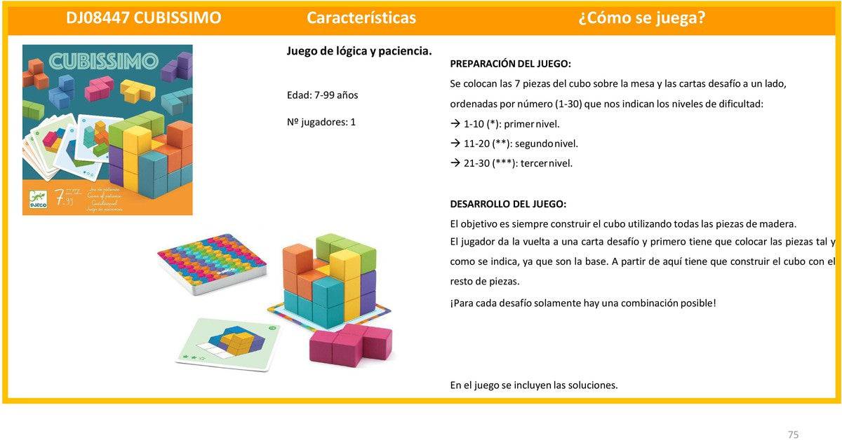 Cubissimo - Juego de Lógica - A partir de los 6 años