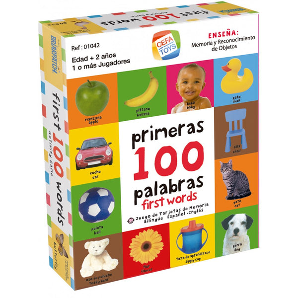 Juego de actividad Mis primeras 100 palabras Español-Ingles