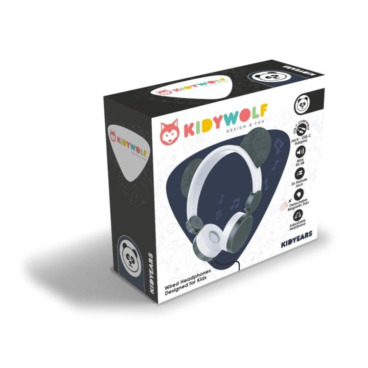 Kidyears Auriculares Infantiles Panda Blanco y Negro · Kidywolf - Bizcocho de Yogur