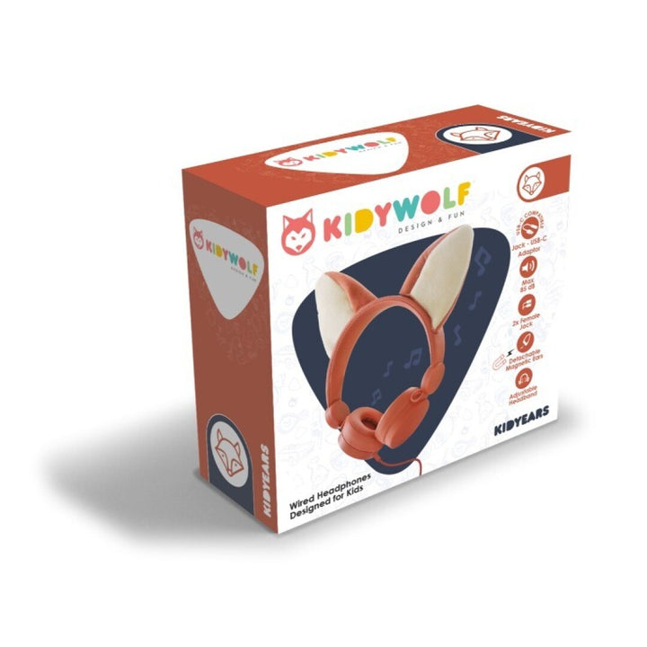 Kidyears Auriculares Infantiles Zorro Marrón · Kidywolf - Bizcocho de Yogur