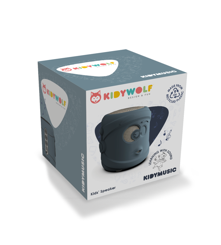 Kidymusic altavoz Bluetooth Azul Nova · Kidywolf - Bizcocho de Yogur