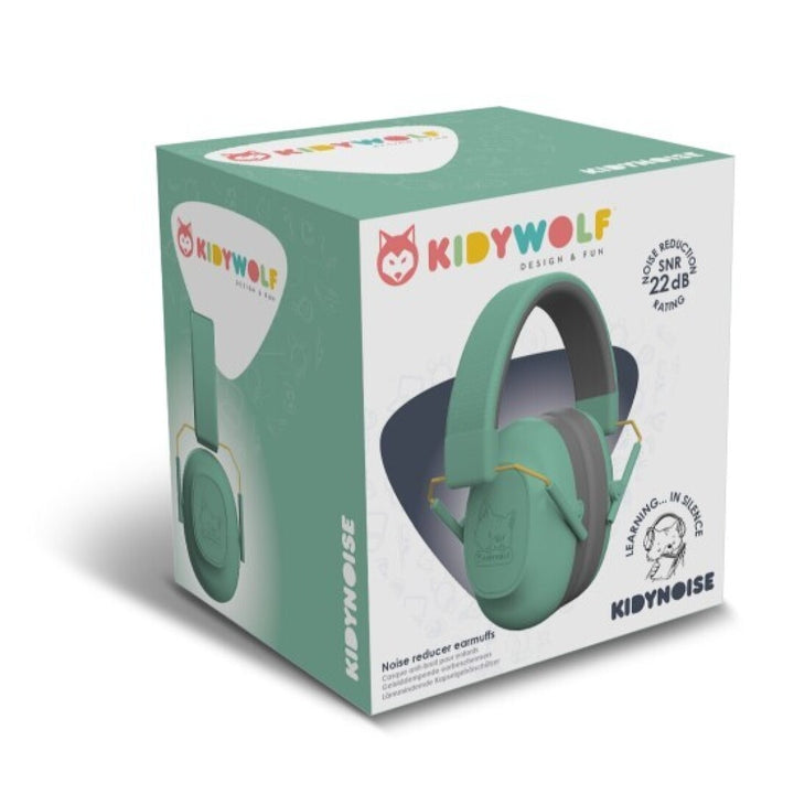Kidynoise Auriculares cancelación ruido Verde · Kidywolf - Bizcocho de Yogur
