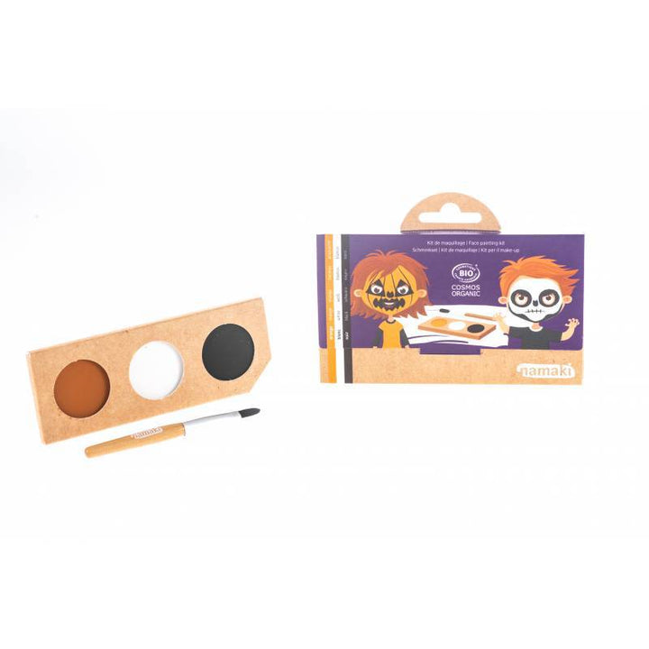 Kit maquillaje calabaza y esqueleto · Namaki - Bizcocho de Yogur