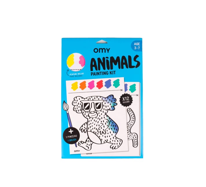 Kit OMY de pinturas Animals - Bizcocho de Yogur