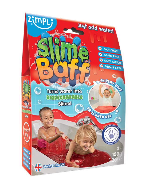 Slime para el baño Rojo · Zimpli