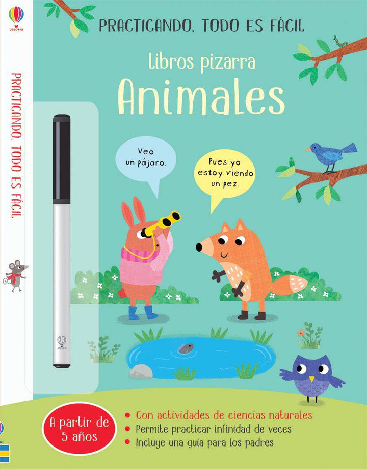 Libro Pizarra · Animales - Bizcocho de Yogur