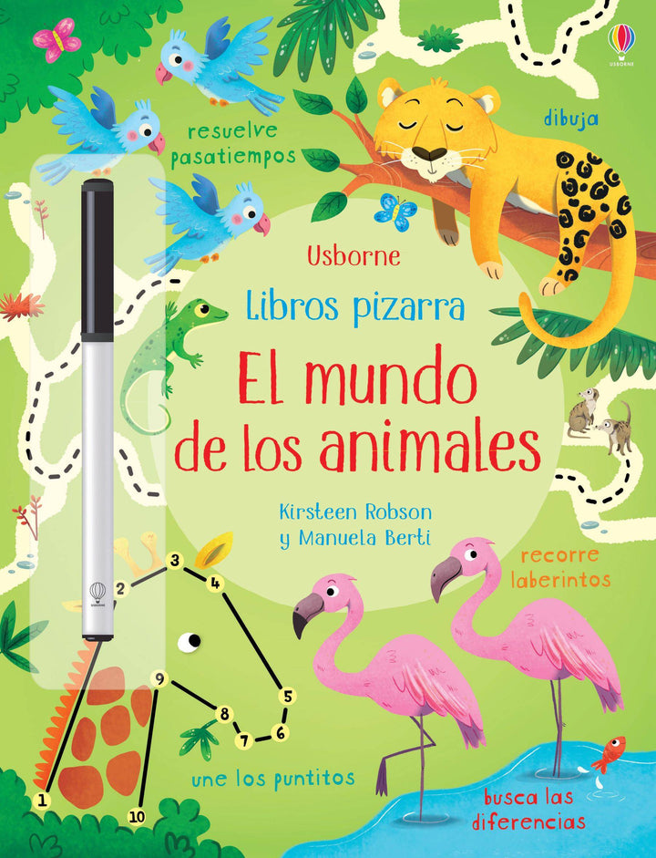 Libro Pizarra · El mundo de los animales - Bizcocho de Yogur